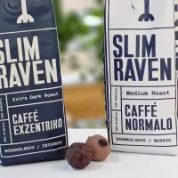 Slim Raven Geschenkbox Pralinen